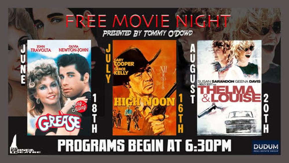 FREE Movie Night - Thelma & Louise sponsored by Tommy O'Dowd