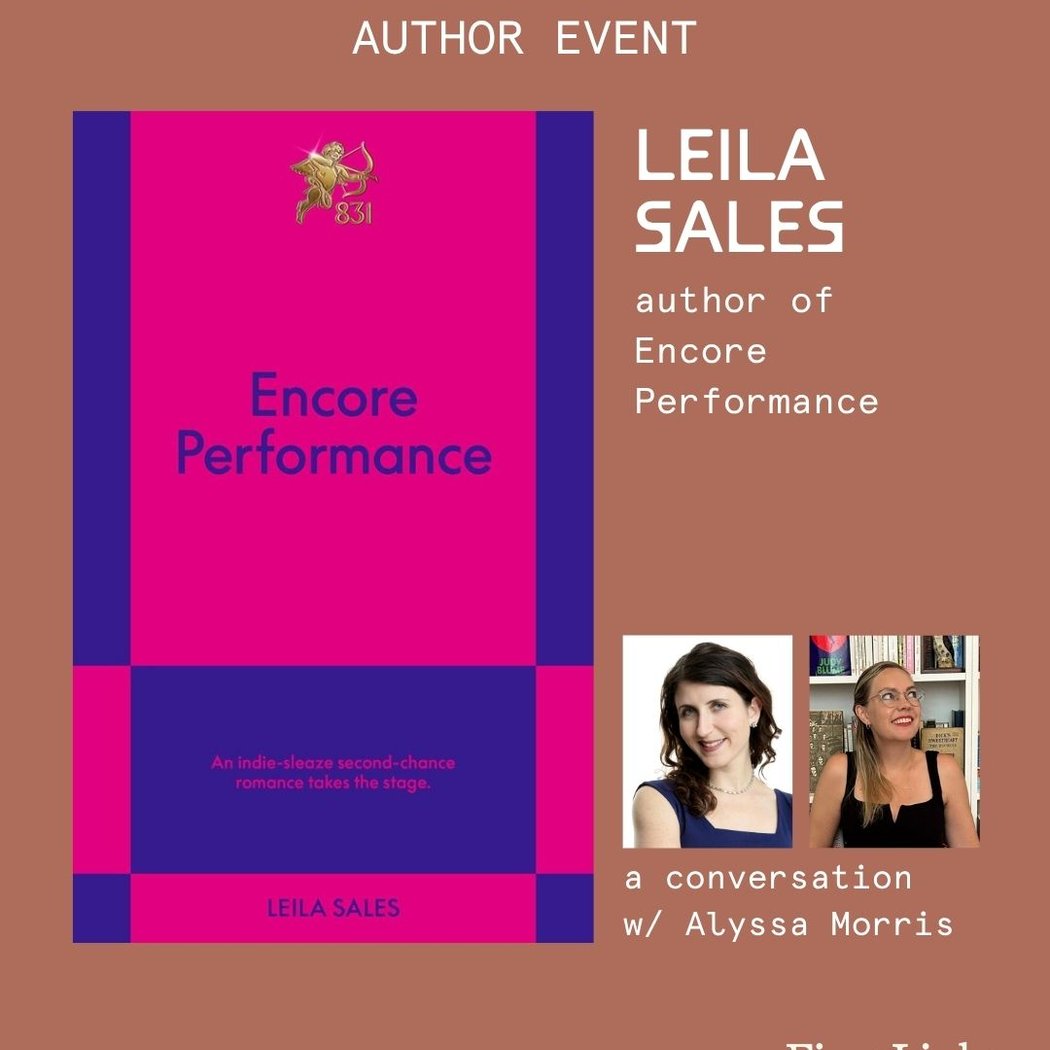 An 831 Stories Event: Encore Performance by Leila Sales 1