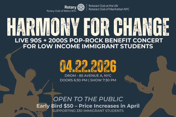 Harmony for Change: Benefit Concert 1