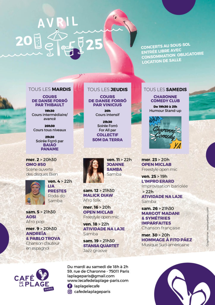 Programmation Musicale Avril 2025 1