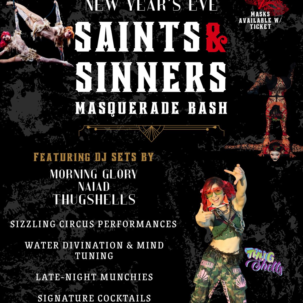 Saints and Sinners New Year’s Eve Masquerade Bash 1