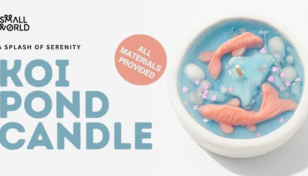 Koi Pond Candle