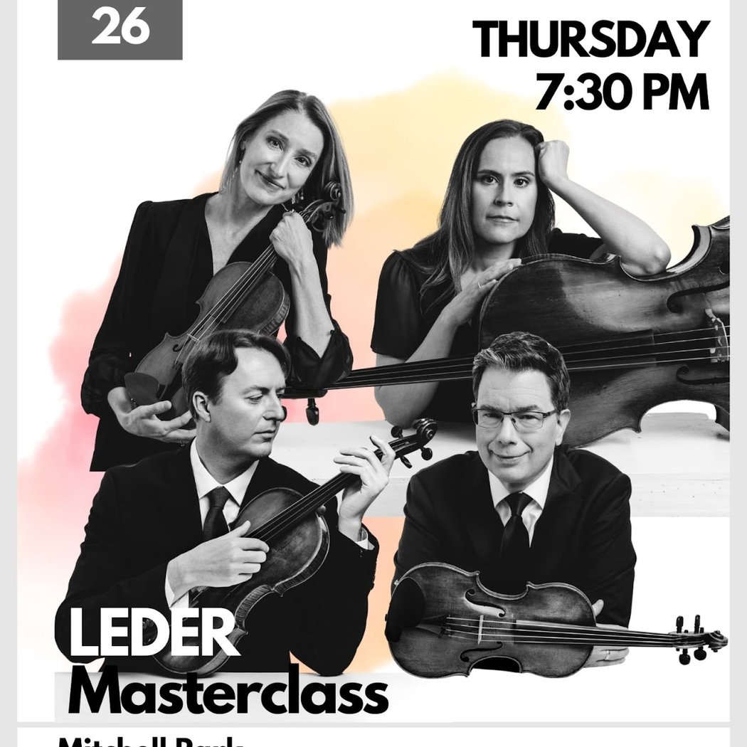 Leder Masterclass with The Fry Street Quartet 1
