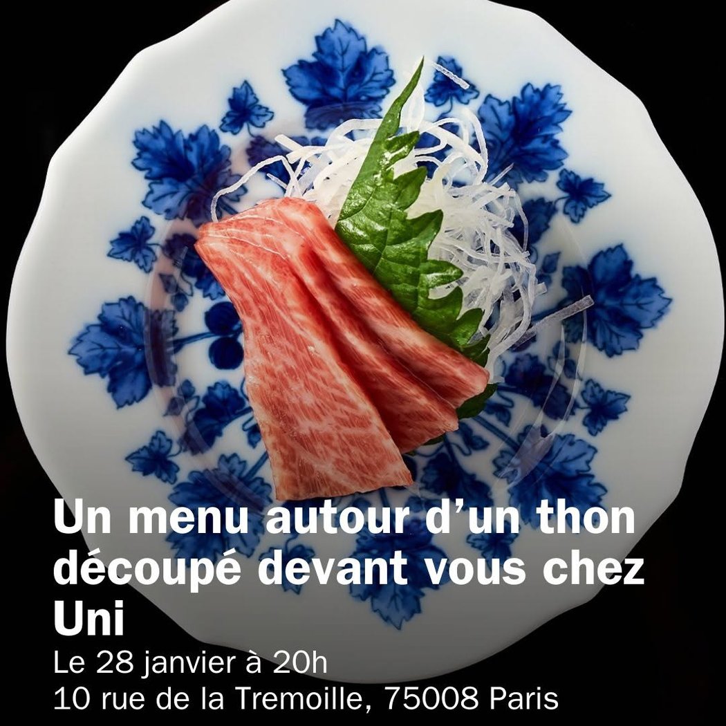 Menu autour d'un thon découpé 1