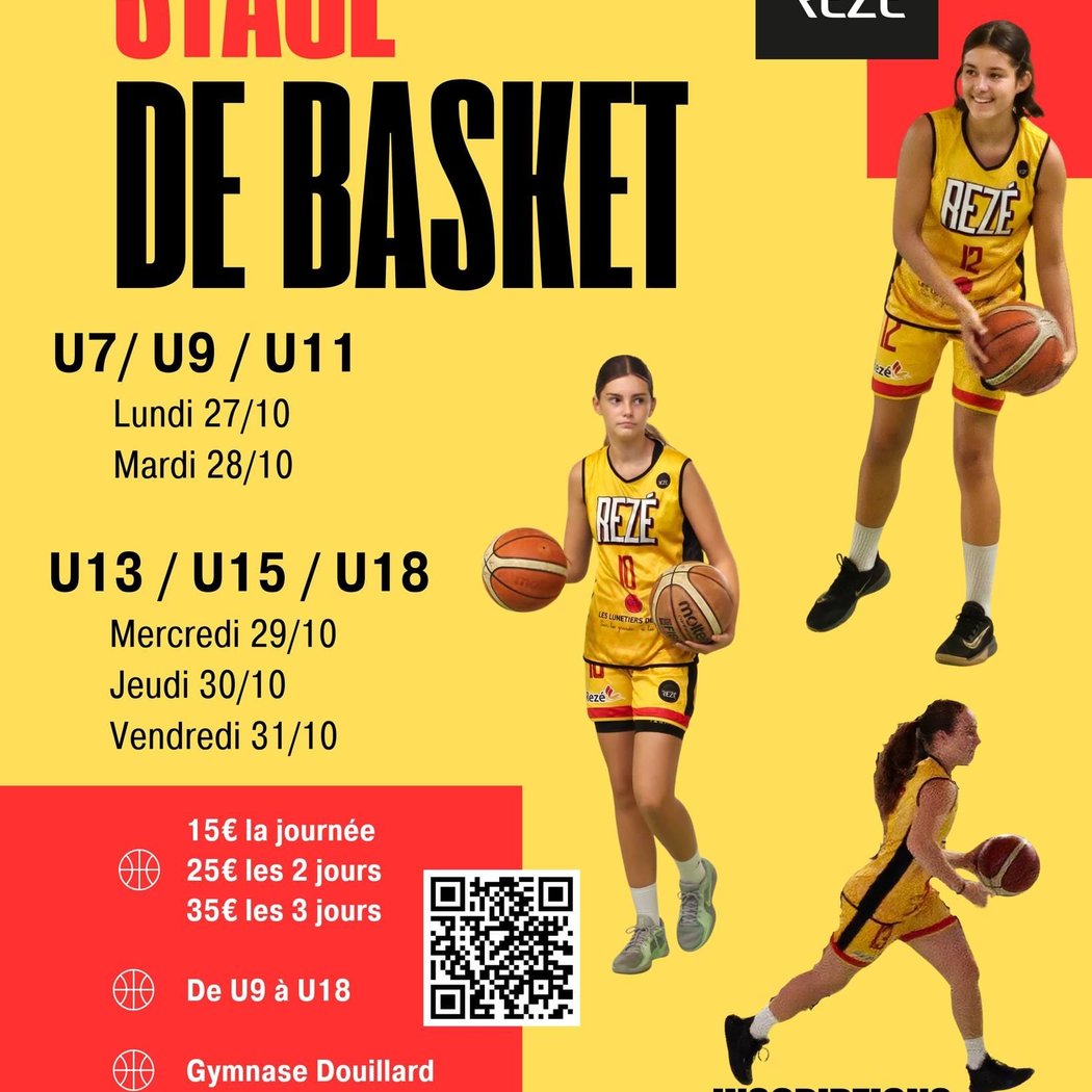 Stage de Basket Basket Club Rezé 1