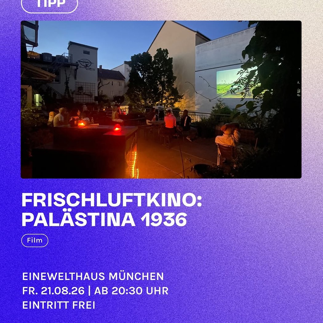 Frischluftkino: Palästina 1936 2