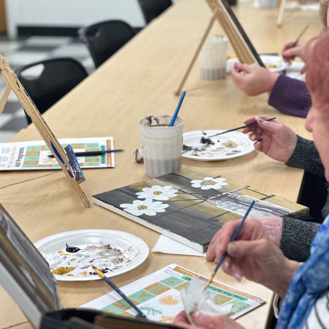 Creative Aging Paint Class Series 1
