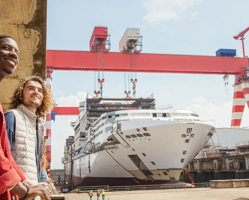 Chantiers de l'Atlantique, visite guidée 3