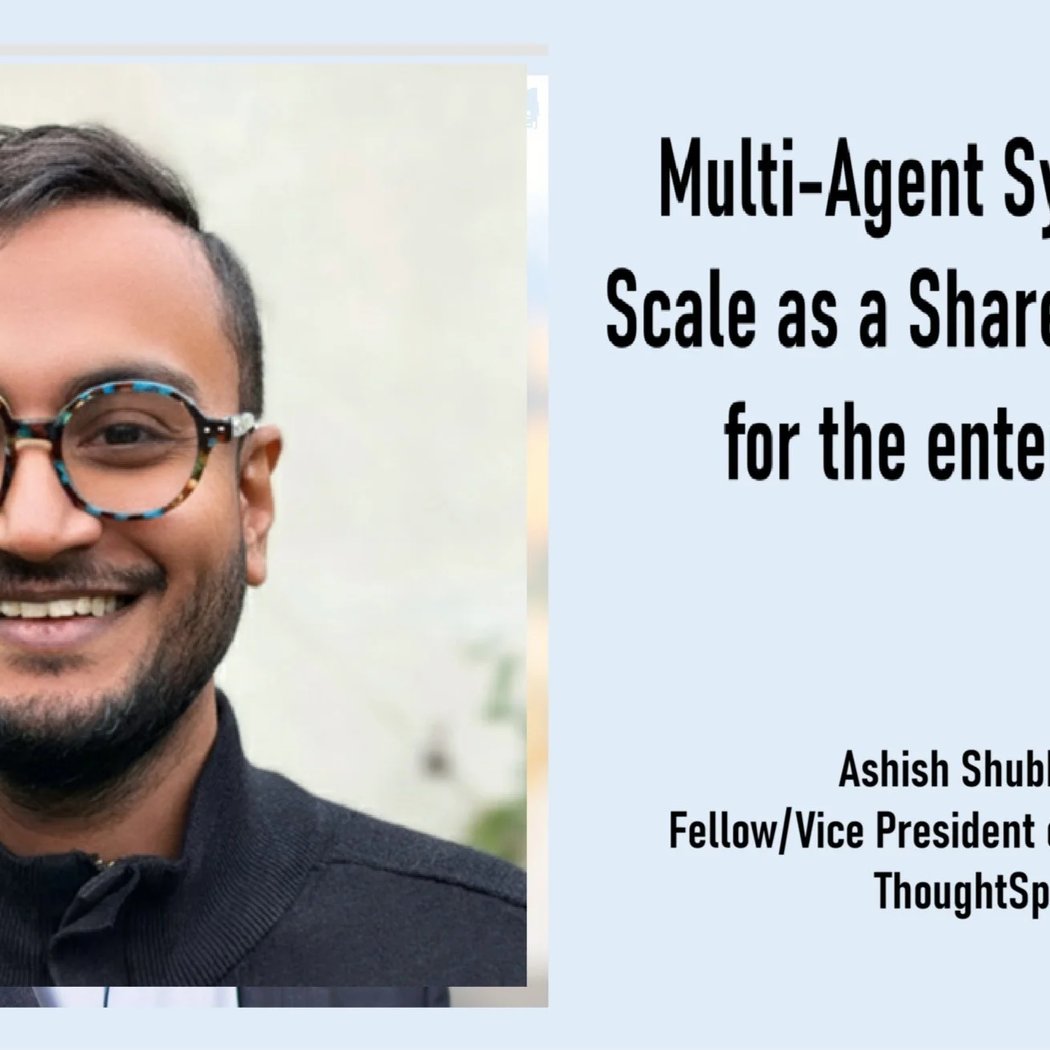 Multi-Agent Systems at Scale as a Shared Platform for the enterprises 1