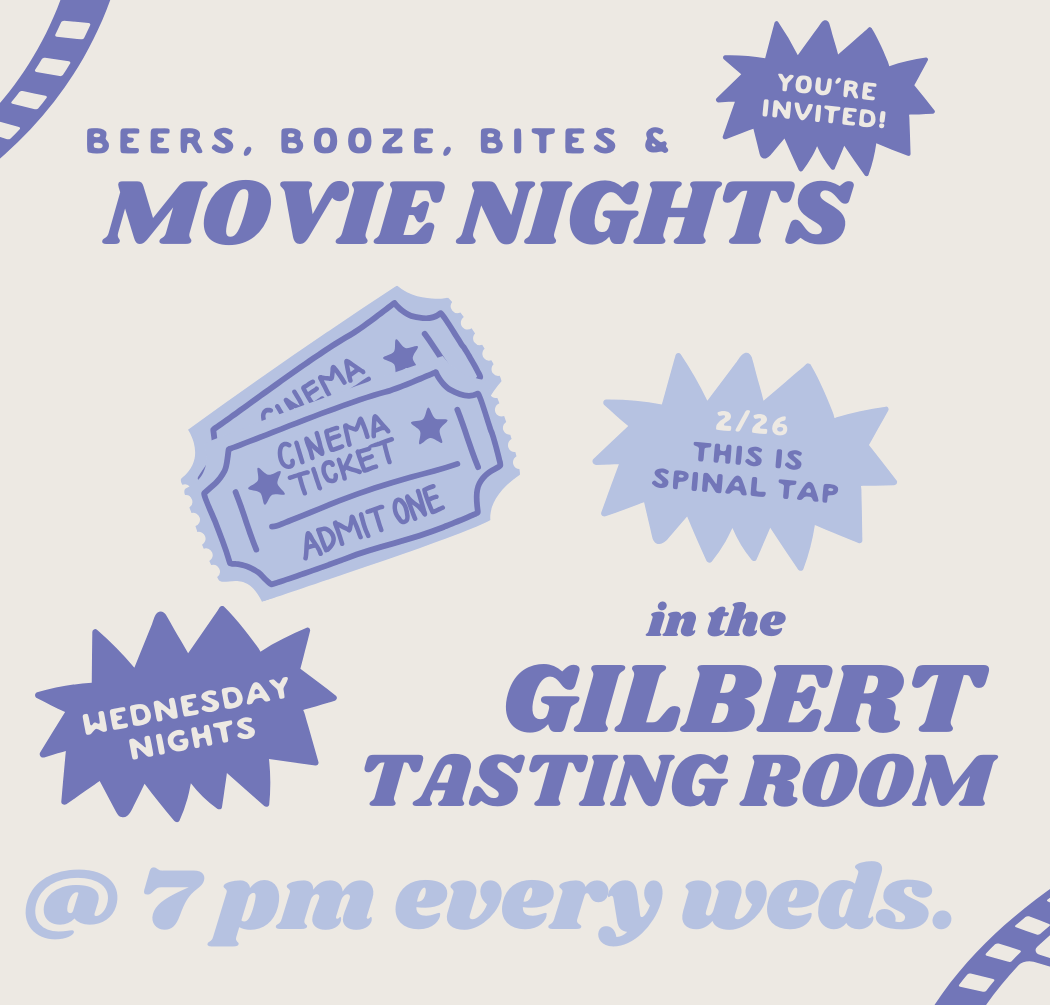 Beers, Booze, Bites & Movie Nights