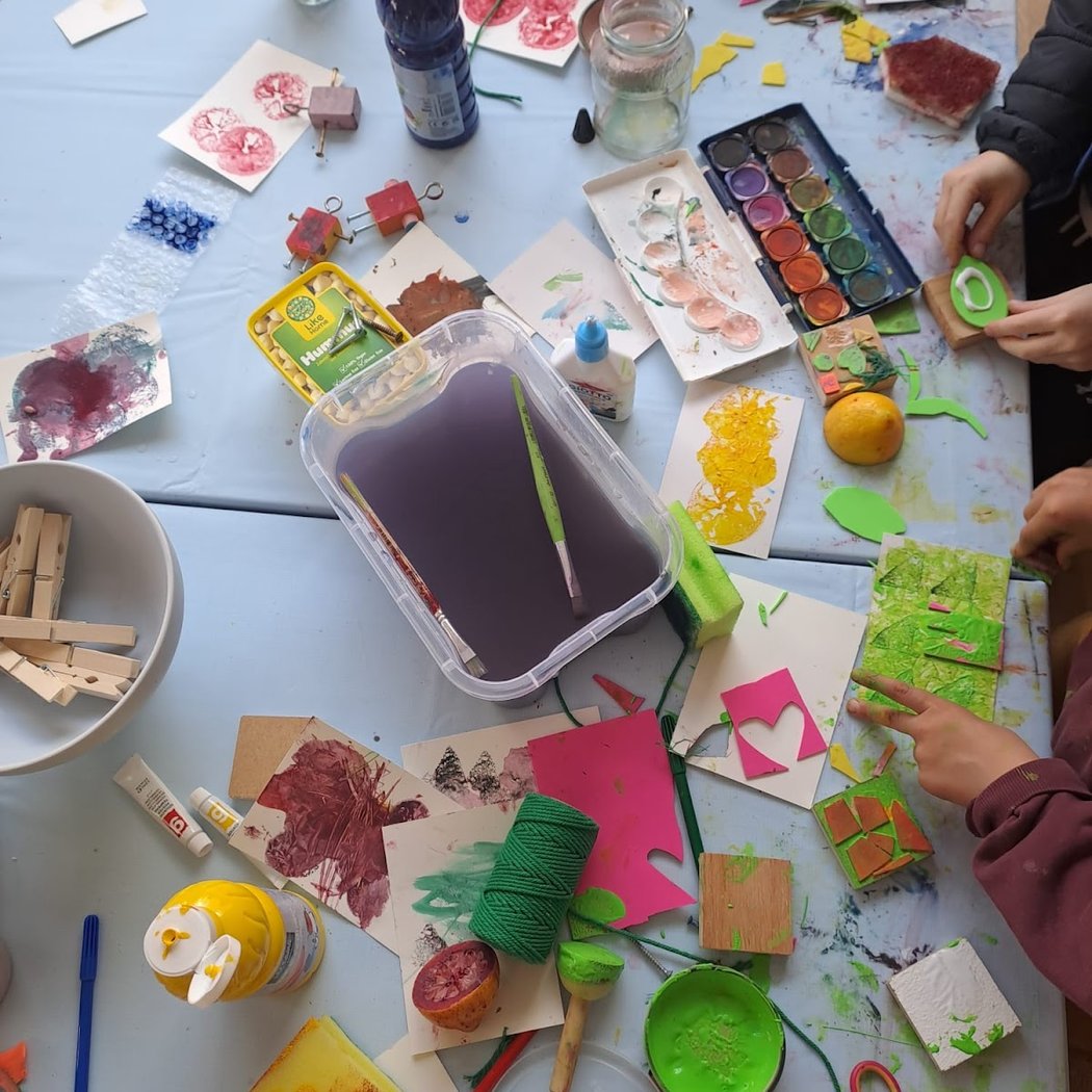 Offenes Kunst-Café für Familien 3