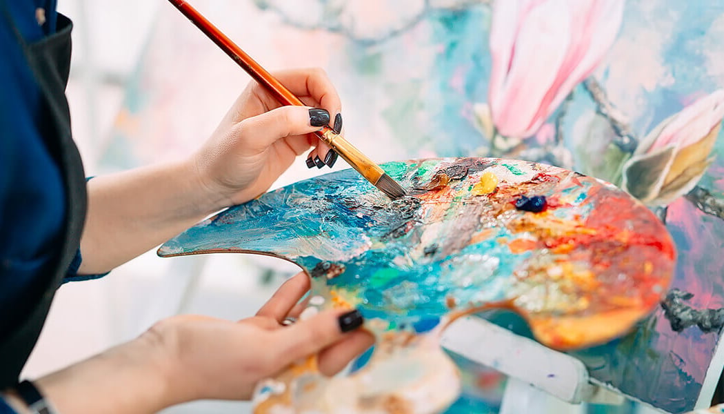 Atelier Peinture à l'huile et Pastel sec avec Nicole 1