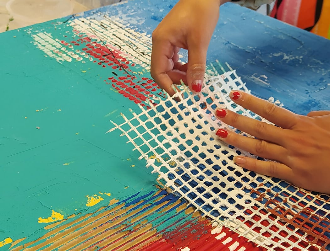 Atelier de Peinture Créative - Mix Média avec Sandie 1