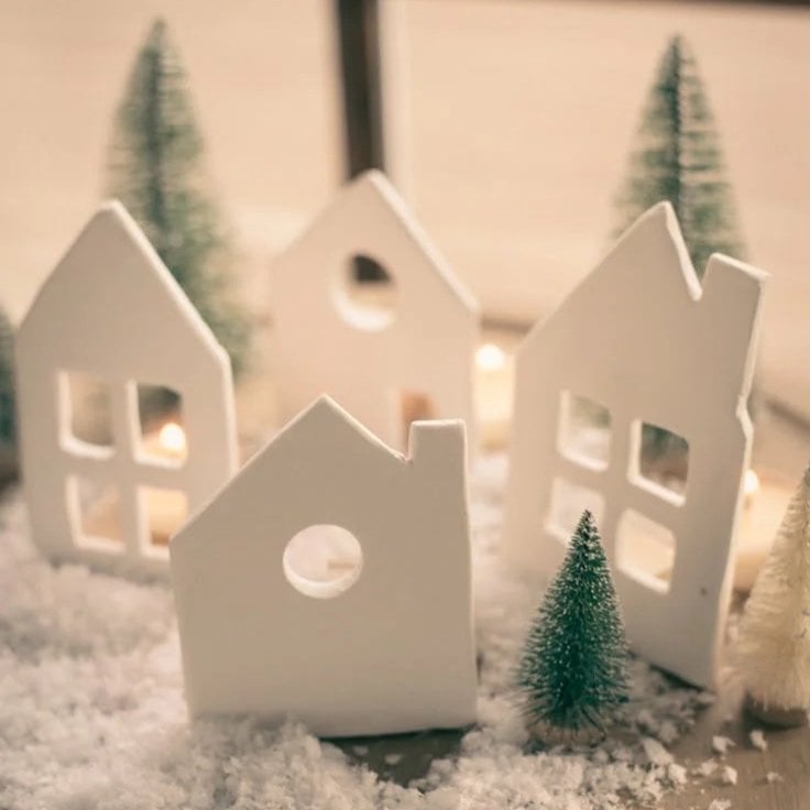 Clay Christmas Village Workshop 1