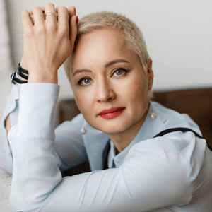 Svetlana Satchkova with Mark Krotov 1