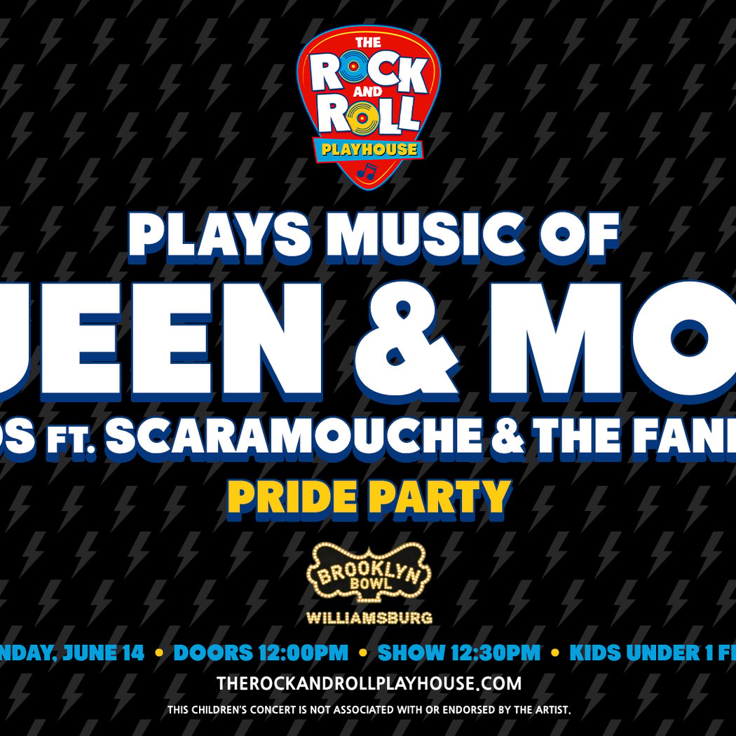 The Rock and Roll Playhouse Plays: Music of Queen + More for Kids Pride Party ft. Scaramouche & The Fandangos 1