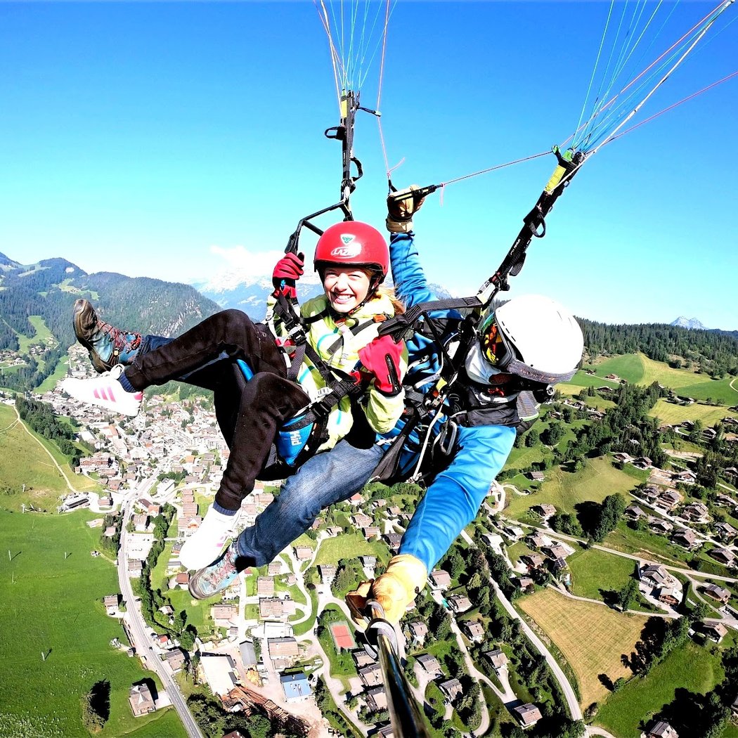Aravis Paragliding Clusaz Flight Biplace 2