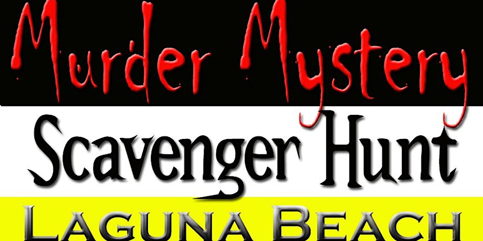 Murder Mystery Scavenger Hunt 1