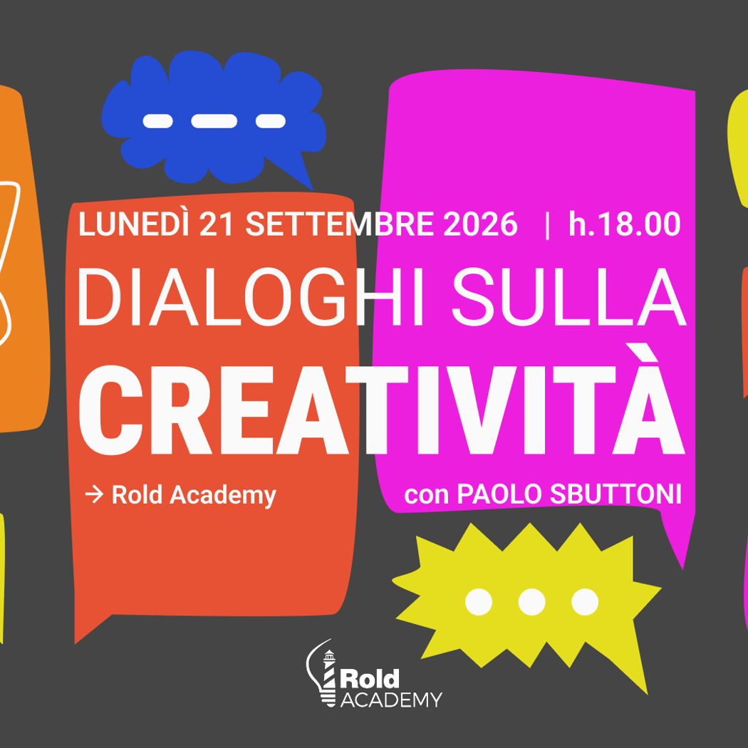 Dialoghi sulla creatività 1
