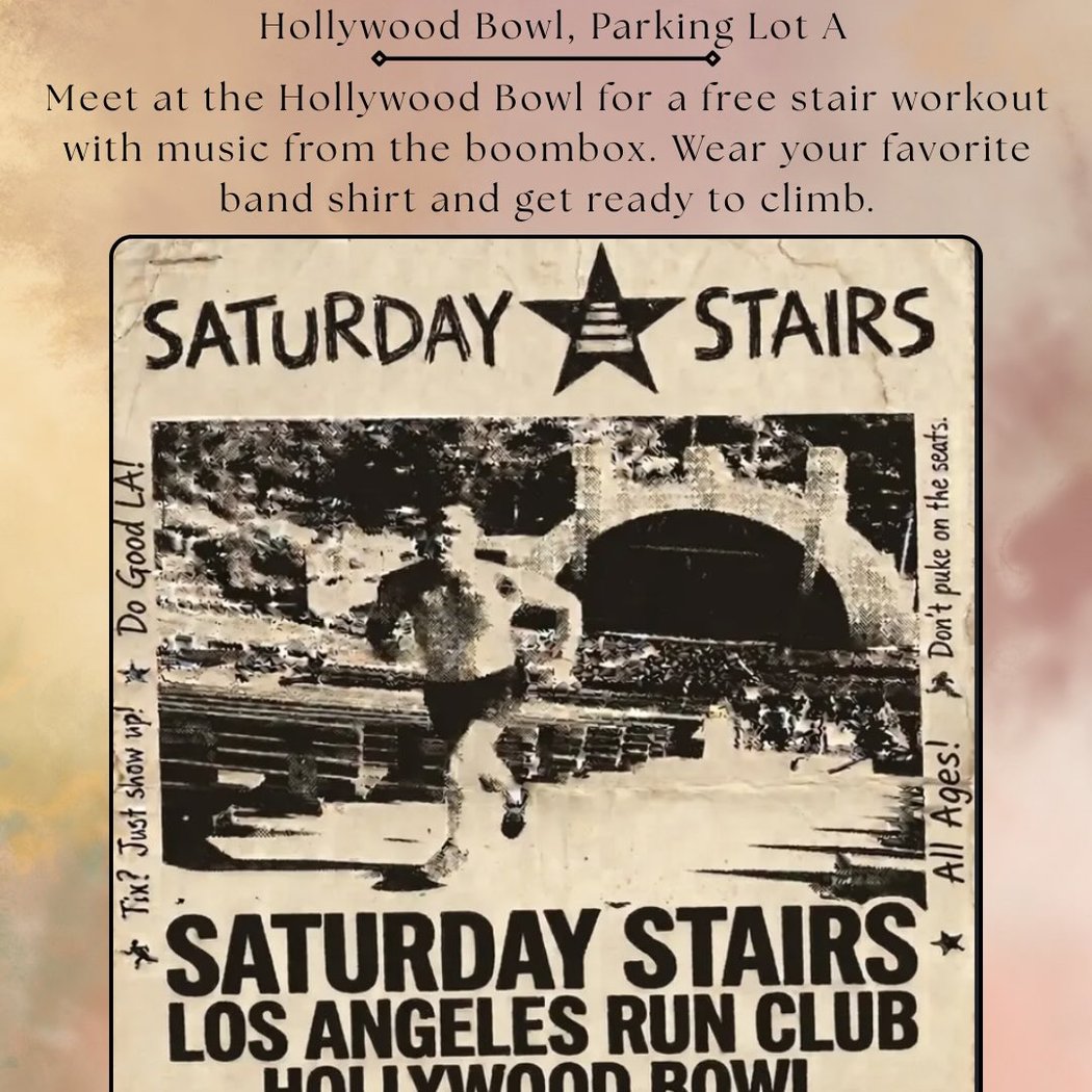 Saturday Stairs