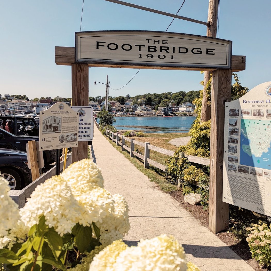 Boothbay Harbor Footbridge 1