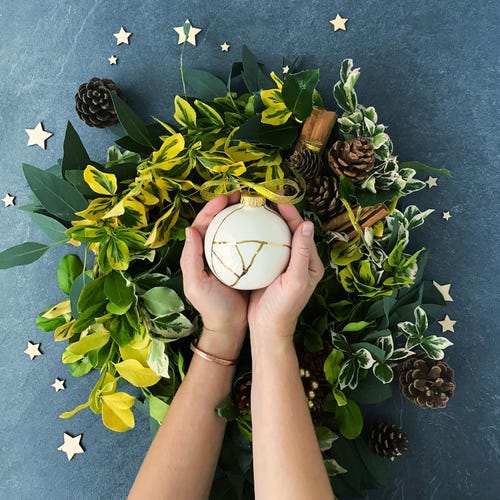 Kintsugi Wreath Workshop 1