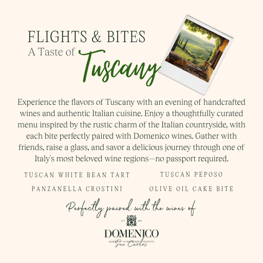 Flights & Bites | A Taste of Tuscany