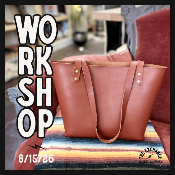 Leather Tote Workshop 1