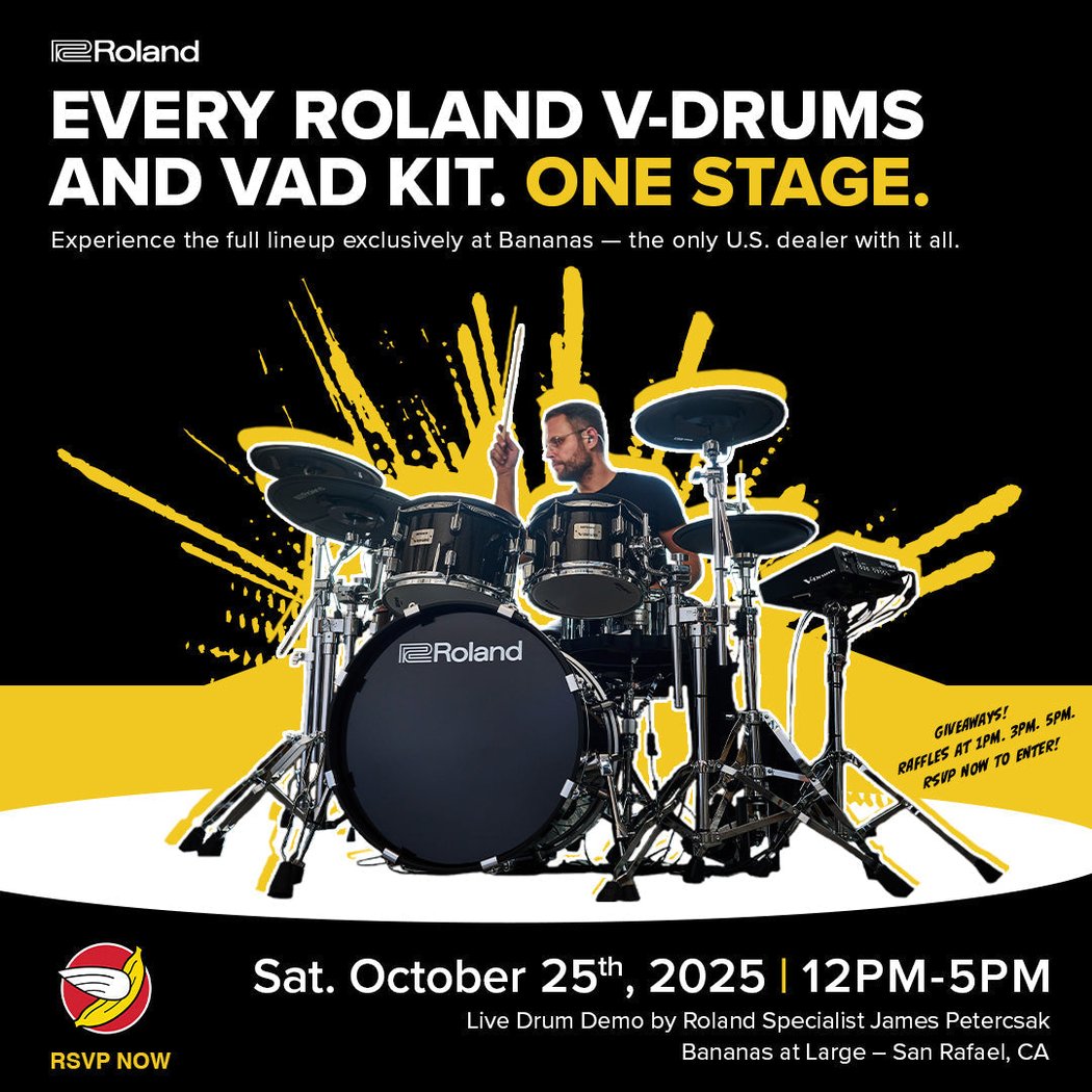 Roland V-Drums LIVE Event 1