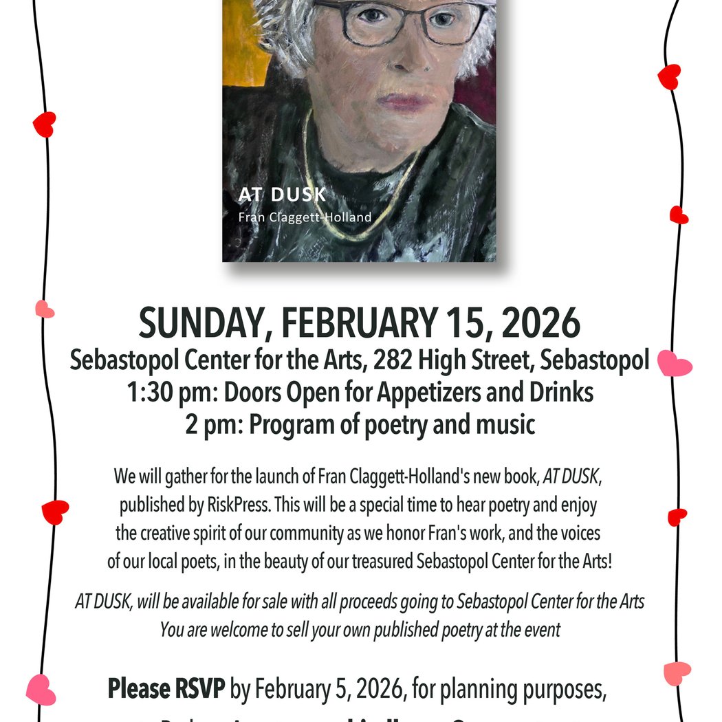 Fran Claggett-Holland Book Launch: AT DUSK 1