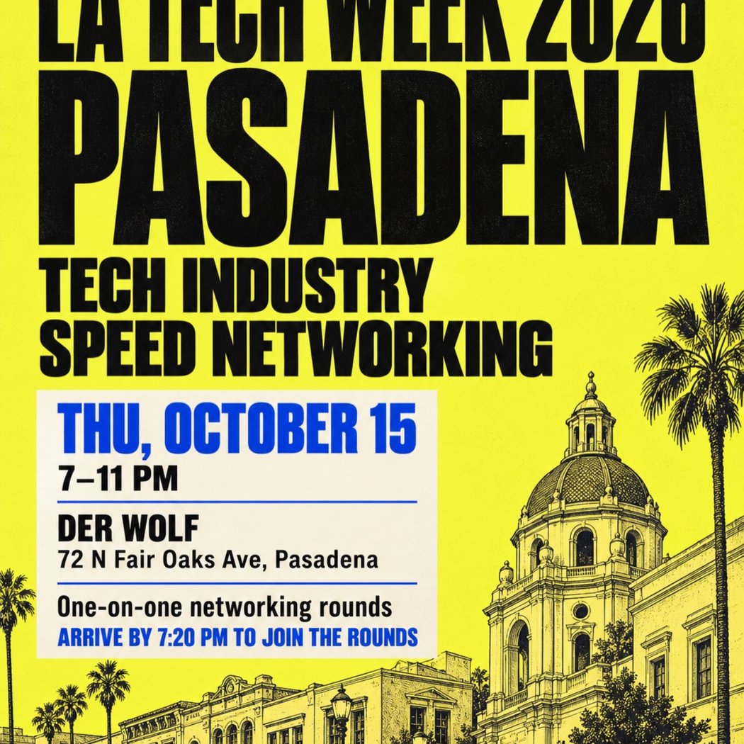 LA TECH WEEK: SPEED NETWORKING