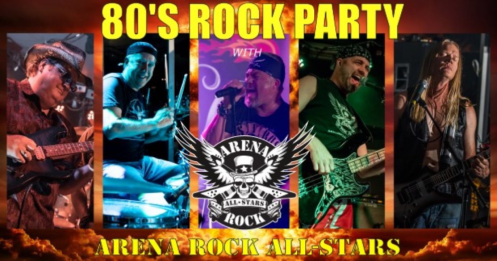 Arena Rock All-Stars at Q's Pub 1