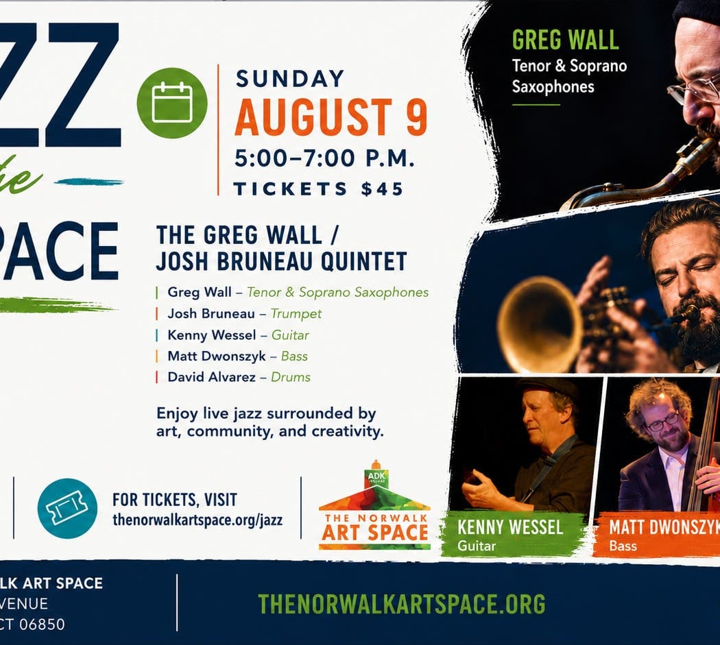 Jazz at The Art Space: Greg Wall / Josh Bruneau Quintet 1