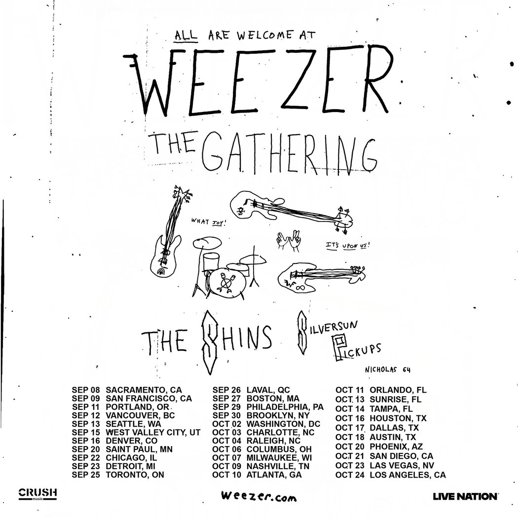 Weezer, The Shins & Silversun Pickups 1