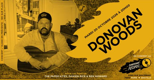 Donovan Woods en concert 1