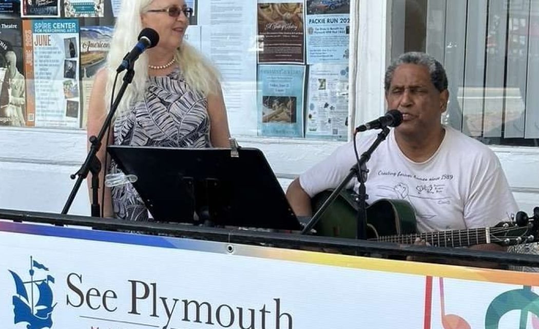Fridays on Shirley Square: Karen Woodhall & David Jackson 1