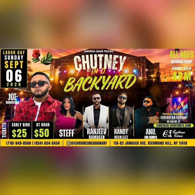 Chutney In D Backyard 2026 2