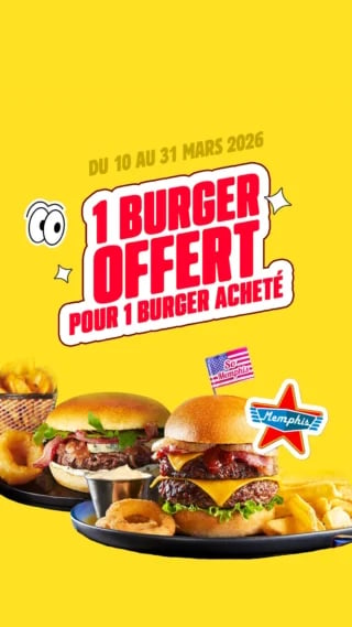 Memphis Burger Offer 1