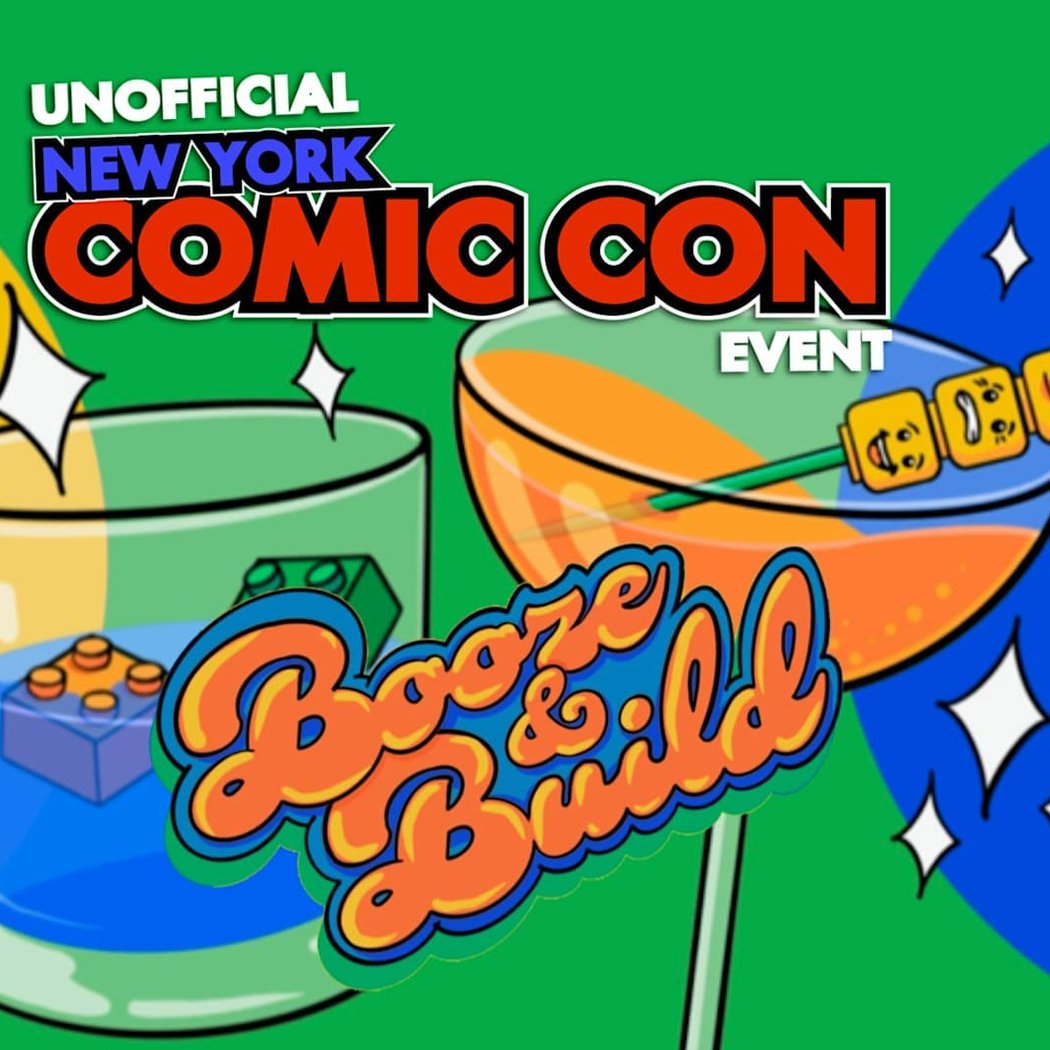 Booze and Build New York Comic Con