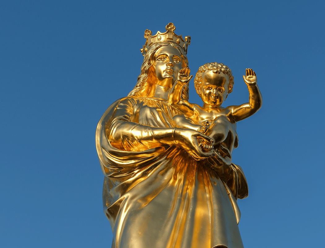 Visite libre de la statue de la Bonne Mère