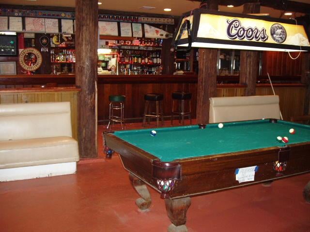 Log Cabin Dugout Bar 2
