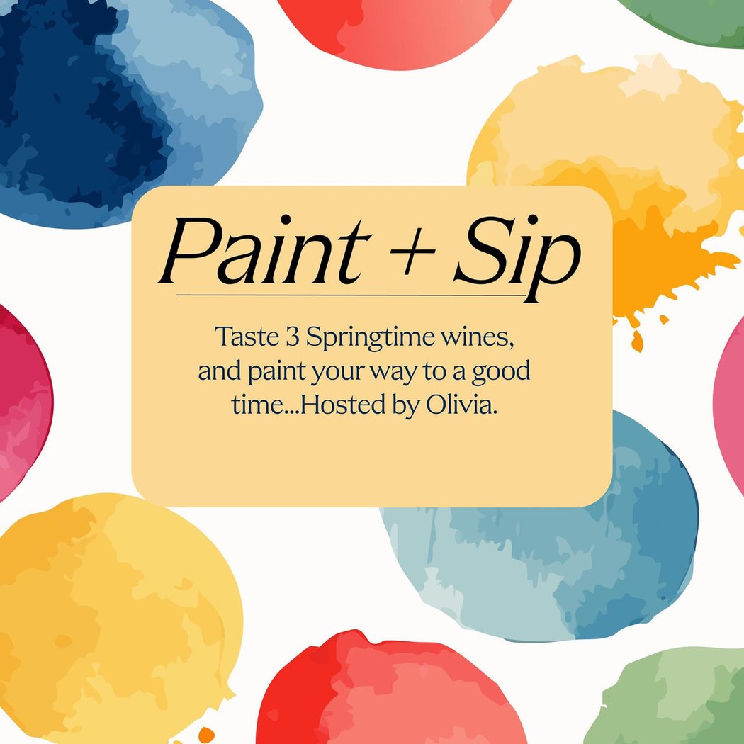 Paint and Sip: Spring Edition 1