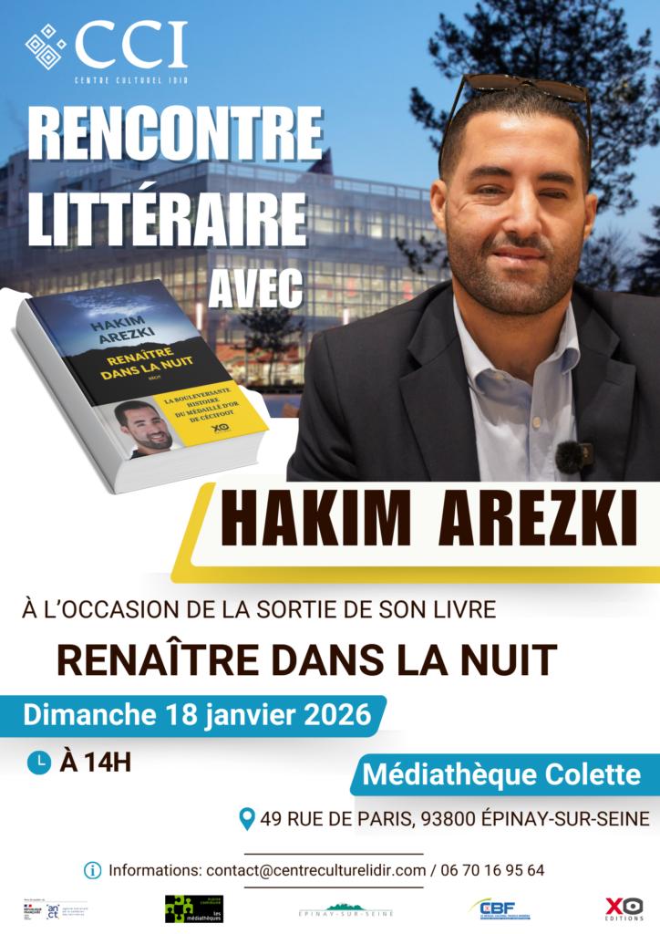 Rencontre littéraire avec Hakim Arezki 1