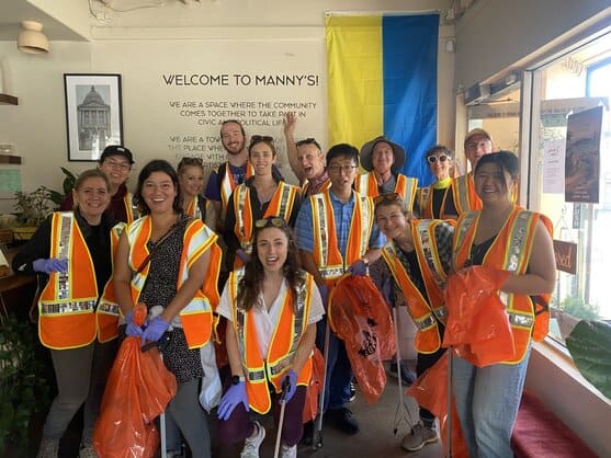 Manny's Neighborhood Trash Cleanup 1