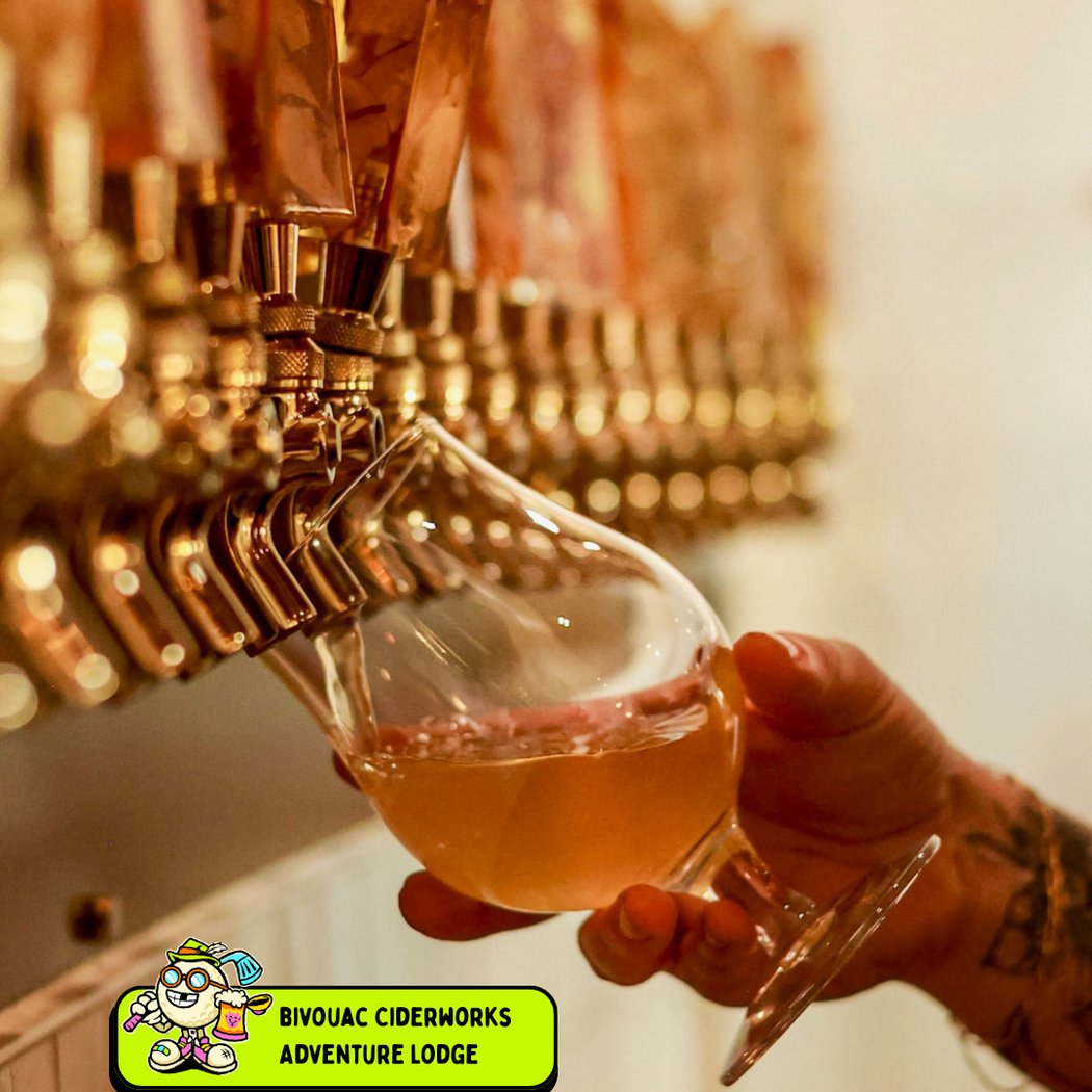 Bivouac Adventure Lodge: Cider Bar, Coffee Shop, & General Store