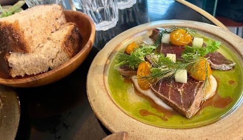 Get down with an orange wine at Bambino 3