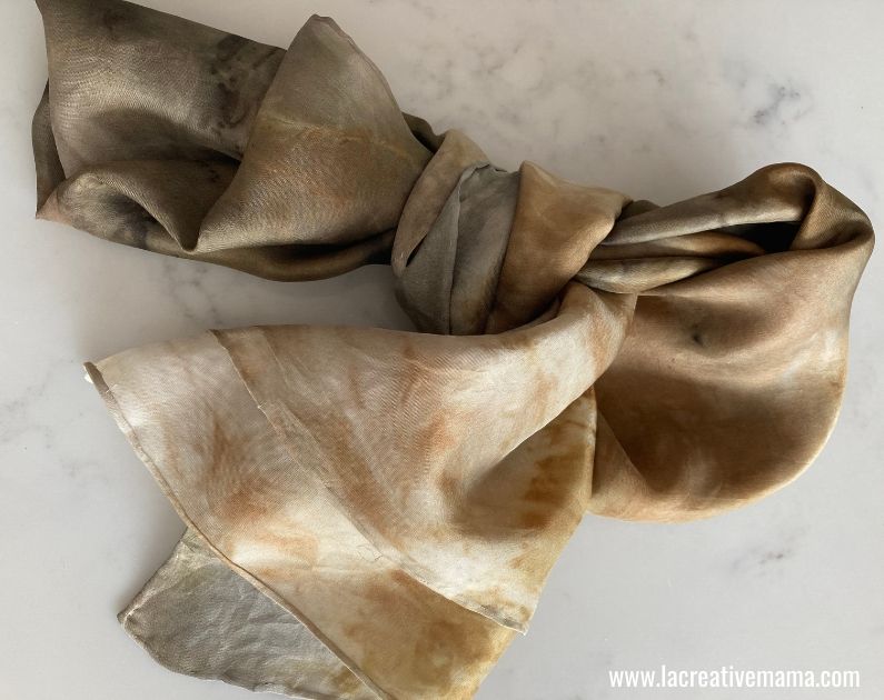 Botanical Silk Scarf Printing Workshop 3