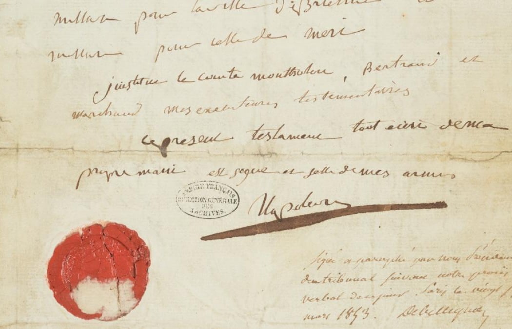 Le testament de Napoléon Ier 3