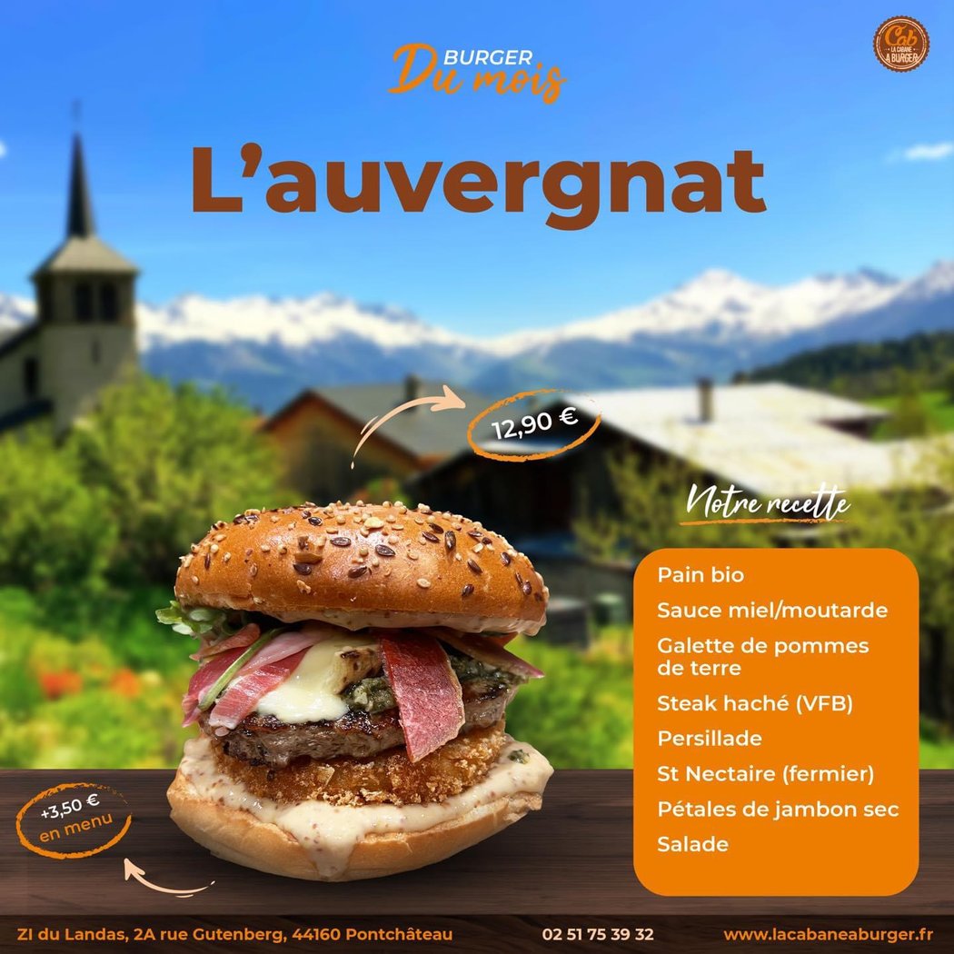 La Cabane A Burger Pontchâteau (réseau de franchise) 1