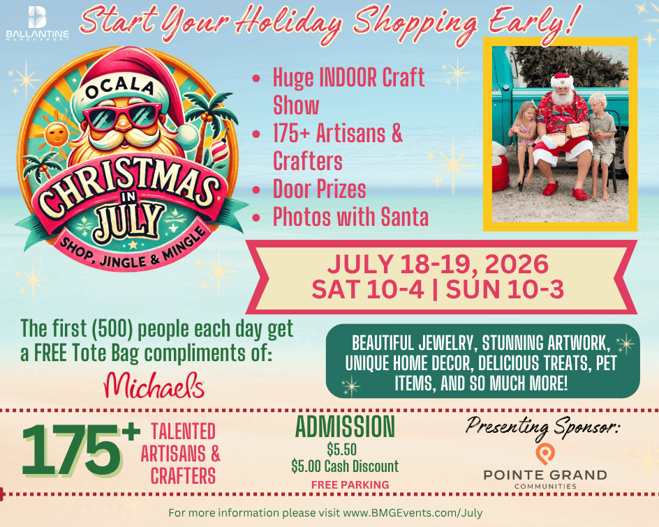 Ocala Christmas in July 1